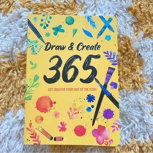 NWT PICCADILLY DRAW & CREATE 365 Creative Drawing Book